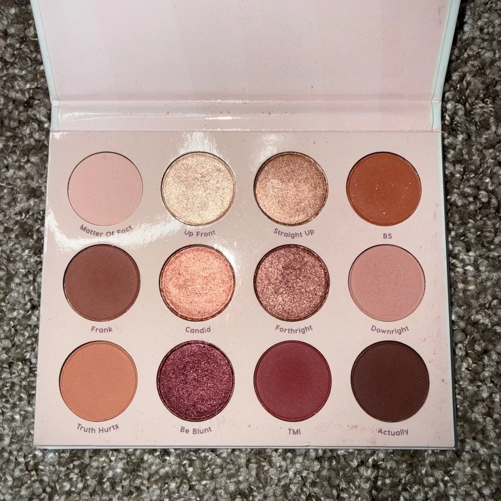Colourpop Give It‎ To Me Straight Eyeshadow Palette 12 Shades